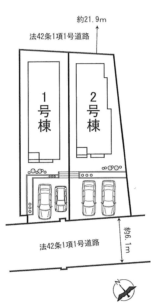 区割り図